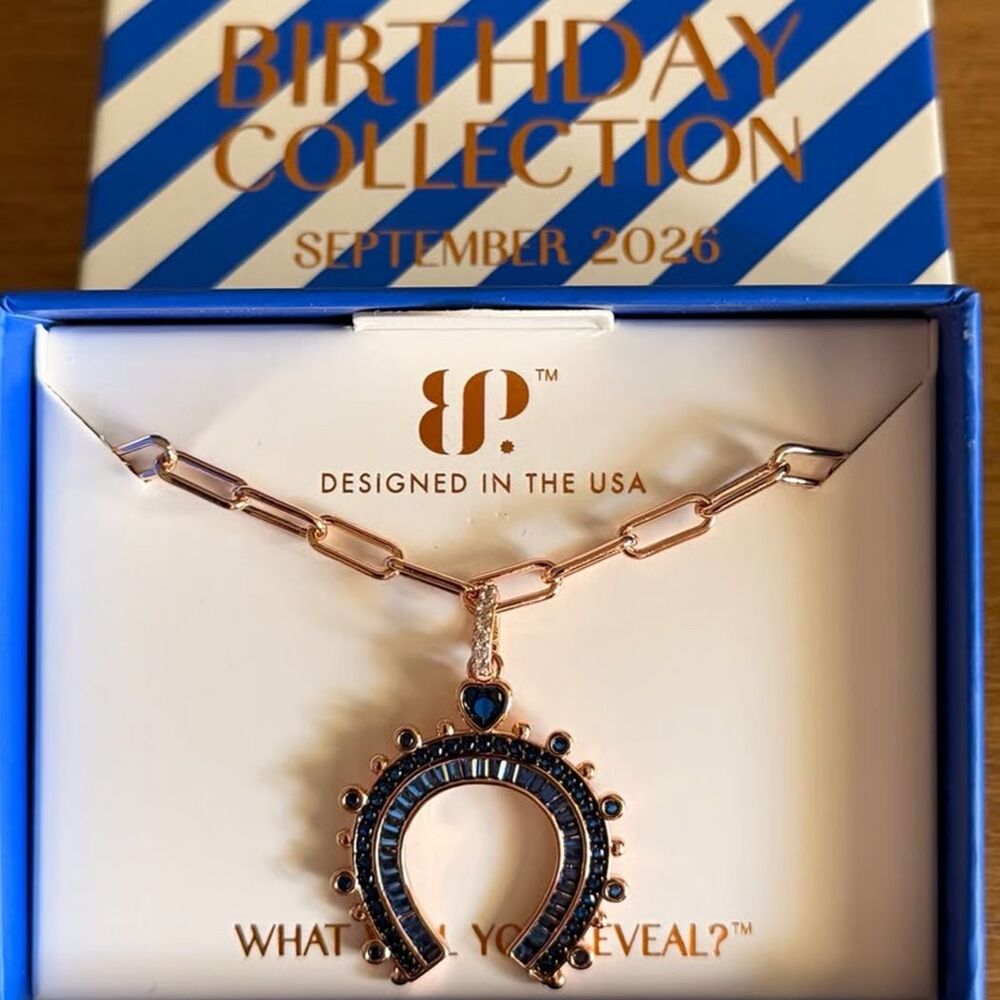 September Unicorn Necklace